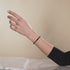Luck in the Dark | Gunmetal | Clover Essence Bracelet